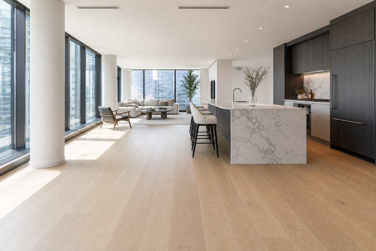 Engineered hardwood project in Manotick