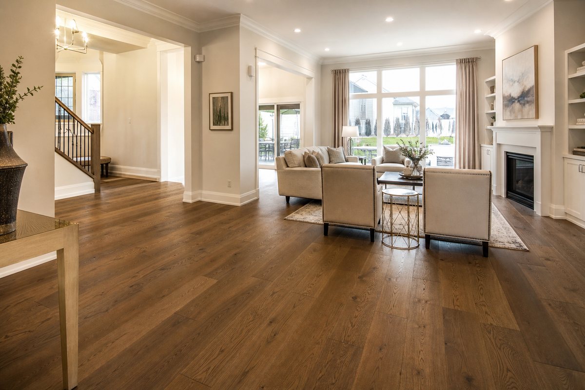 Hardwood flooring project in Ottawa